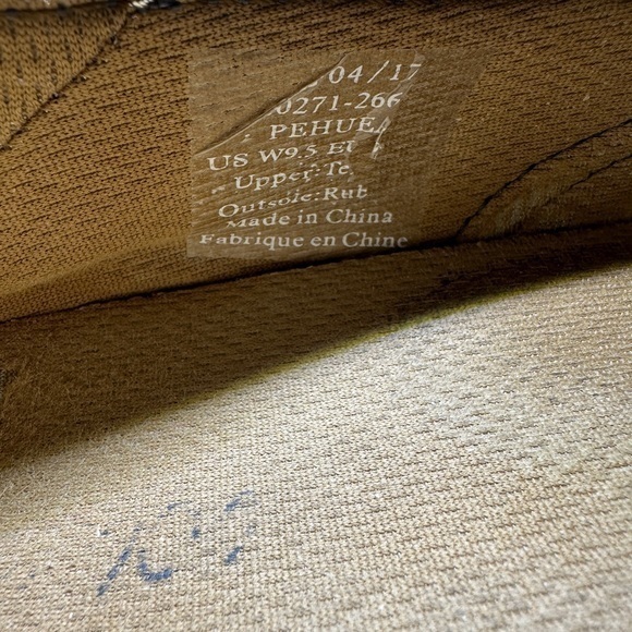 Olukai‎ Leather and Mesh Slip On Shoes Woman’s Size 9.5 Navy Blue and Gray - Picture 8 of 9